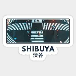 Shibuya Streetwear Sticker